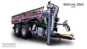 Бочка Briri Multi Line, 20 м3. Насос - Vogelsang VX. Подрібнювач - Vogelsang RotaCut MXL